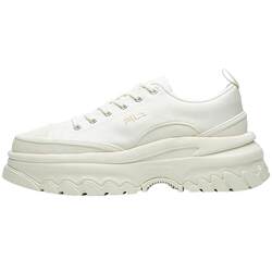 FILA official LAVA women's shoes thick-soled canvas shoes casual shoes sneakers white shoes sports shoes black shoes