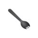Disposable spoon fork spoon fruit individually packaged ice cream plastic small fork spoon thickened cake dessert spoon commercial use