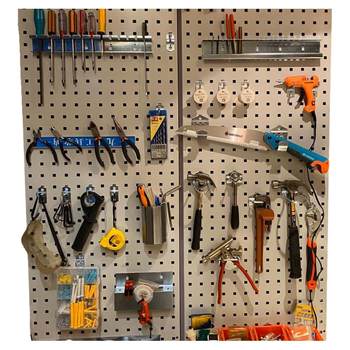 Square hole display rack hooks are widely used