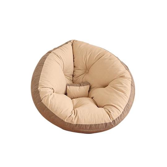 Tatami-Kissen und Rückenlehne mit integriertem Bodensitz-Futon