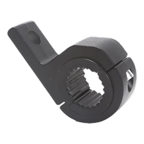 Motorcycle spotlight bracket tube clamp electric vehicle LED headlight bracket aluminum alloy light bracket bumper fixing clamp