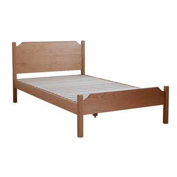 All solid wood children's bed single bed nordic log environmental protection