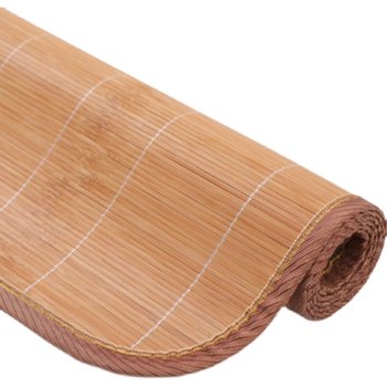 Natural bamboo mat student mat single seat double bed bamboo mat