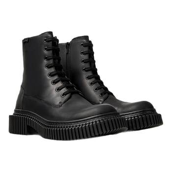 Camper looks at men's boots pix berlin classic fashion martin boots new heightening british style lace-up leather boots