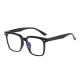 Large frame anti-blue radiation glasses can be matched with myopia degree