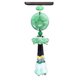 Car Pendant Pixiu Interior Decoration Trendy Creative Car Safety Charm Hanging Ornament for Men and Women Rearview Mirror Pendant