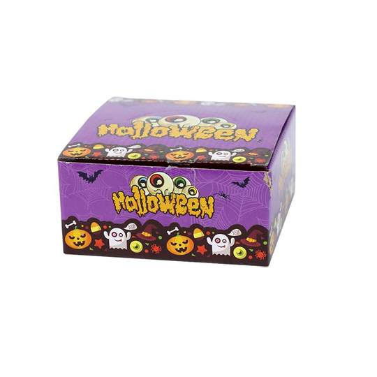 万圣节糖果礼盒小零食网红眼球糖南瓜糖创意软糖万圣节软糖眼珠糖