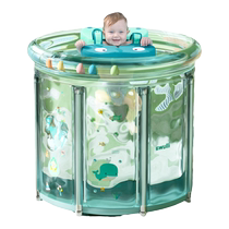 Baby Swimming Bucket Home Baby Swimming Pool Children Inflatable Swimming Pool Foldable Newborns Kids Soak In Bath