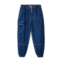 Barabara Childrens Clothing Pants in Spring and Autumn Mode for Childrens Clothing Boys Retrofit Comfort