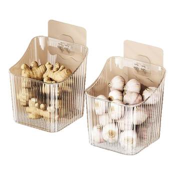 Kitchen onion, ginger, garlic storage box, large ginger