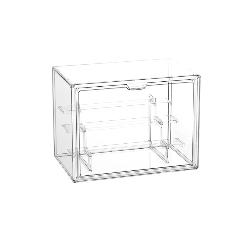 Figures with ultra-transparent display box acrylic blind box display cabinet
