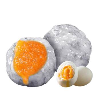Quicksand sea duck egg fresh shrimp sliding sea fish hot pot ingredients