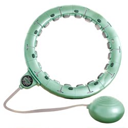 Song Yi's Same Model Smart Hula Hoop for Slimming Waist and Abdomen, Weight Loss Magic Tool for Women, Weighted, Non-Slip, Silent, Home Fitness Hoop