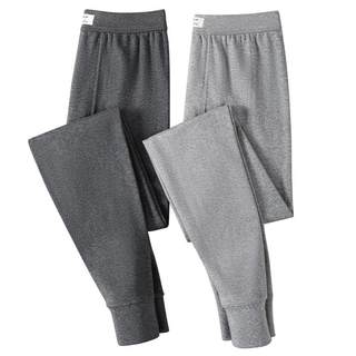 Seven wolf pure cotton autumn pants men's full cotton baseline pants