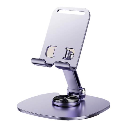 2024 new mobile phone holder desktop lazy tablet support frame rotatable folding mobile phone holder ipad support frame aviation alloy metal 720 rotary portable