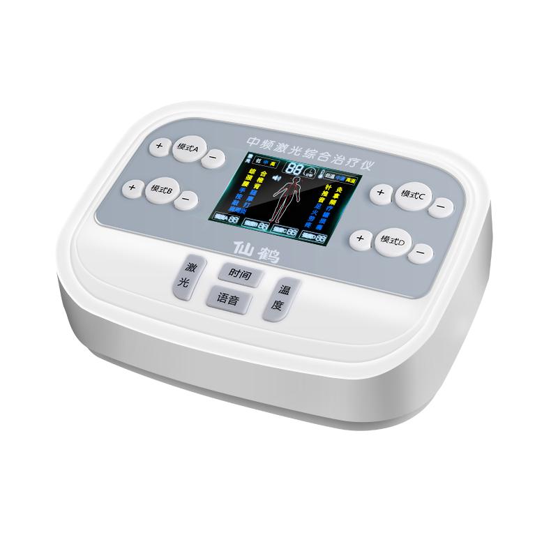 Medium frequency acupuncture pulse electrotherapy device for home waist massage