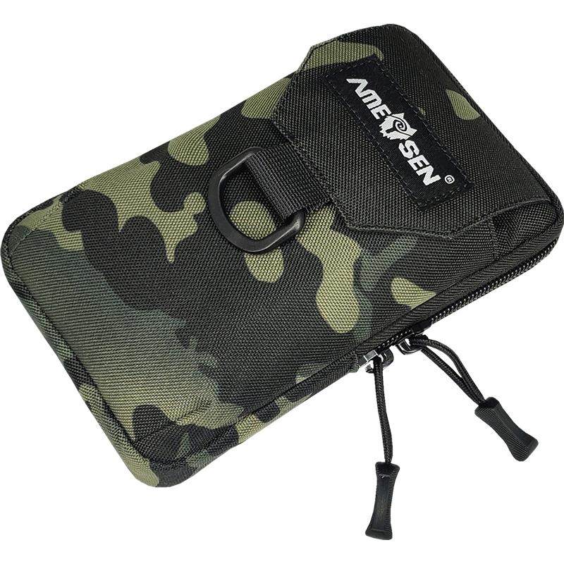 Mobile phone bag wearing belt running and sports work on construction site