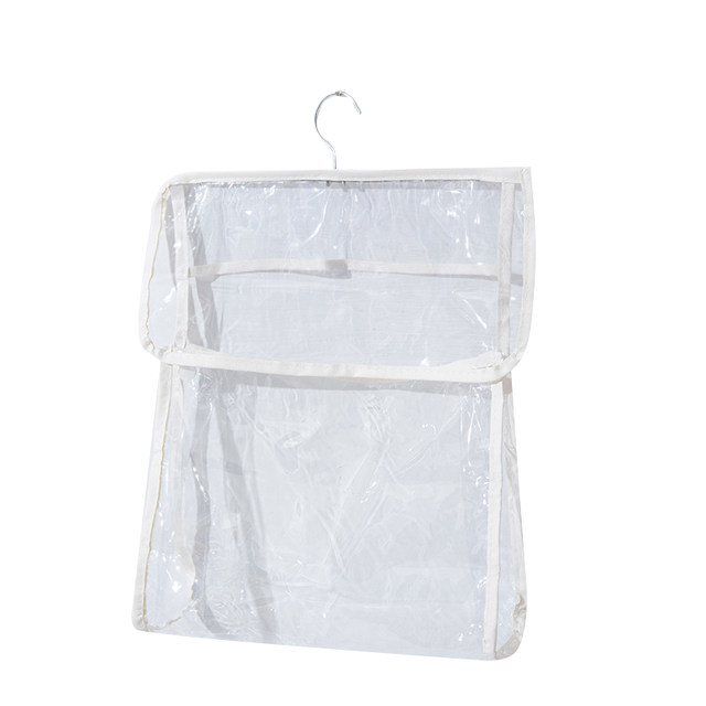 Bathroom storage hanging bag large capacity towel clothes hanging wall