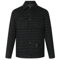 (Including sheep wool) Lilang official woolen coat mens business casual 2024 winter lapel coat for men