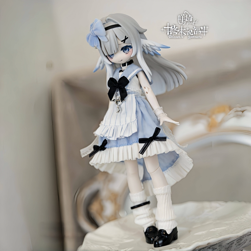 [มีสินค้าในสต็อก] Meki End ซีรีส์พร祝福 ตุ๊กตา Bjd ขยับได้ 1/8 กล่องสุ่ม ของเล่น หุ่นของขวัญ