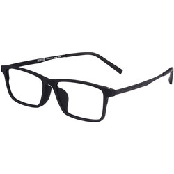 Riester black-framed glasses for men with myopia, ultra-light color-changing pure titanium frosted square frame, full-frame glasses, myopia glasses for men