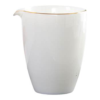 ຖ້ວຍຊາ porcelain ສີຂາວສູງຊຸດອຸປະກອນເສີມໃນຄົວເຮືອນຈອກຍຸດຕິທໍາ