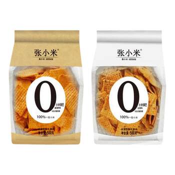 Pang Donglai Zhang Xiaomi Rice Crackers 500g Spicy Five-Spice Flavor Authentic Traditional Sichuan Pepper Rice Crackers Snack