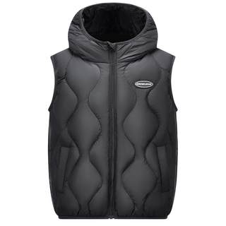 雪中飞儿童羽绒马甲秋冬新款女童内穿时尚百搭坎肩保暖轻薄背心