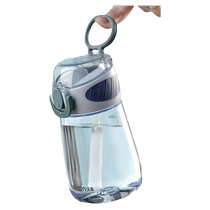 Straw water glasses Childrens water glasses Summer schoolgirls new 2023 cups pregnant women Maternity special kettle plastic cups