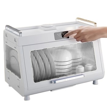 Uv sterilization cabinet household dish storage rack