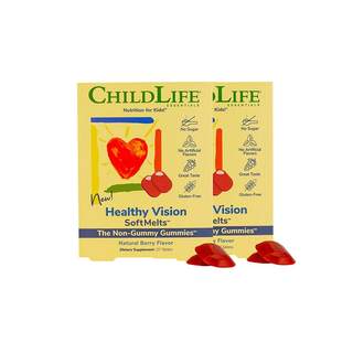 【自营】ChildLife童年时光叶黄素小布丁 儿童婴幼儿护眼软糖*2盒