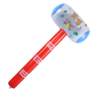 Glowing inflatable hammer
