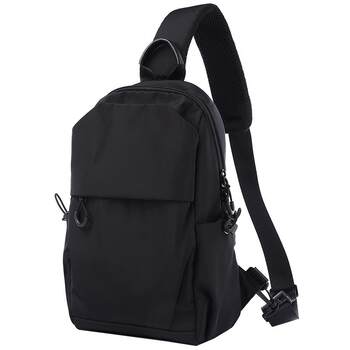 Fashion casual breast bag men's crossbody bag postage backpack
