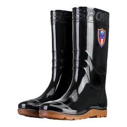 39-50 large size rain boots, medium and high rain boots, wear-resistant, non-slip, kitchen construction site, car wash, extra large and wide waterproof shoes for men