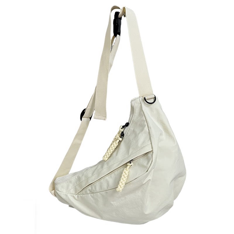 2026 New Large Capacity Lightweight Messenger Bag Dumpling Bag