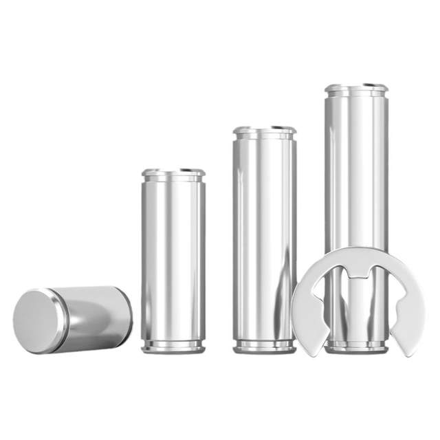 304 cylindrical pin with slotted spring