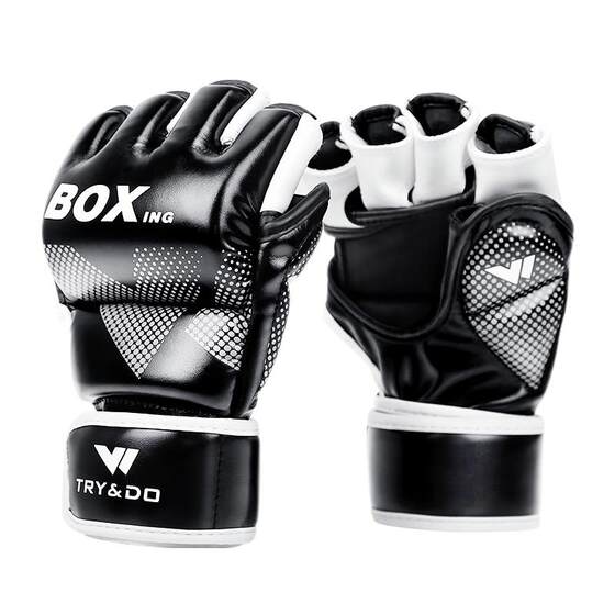 Boxing gloves half finger sparring mma gloves ufc