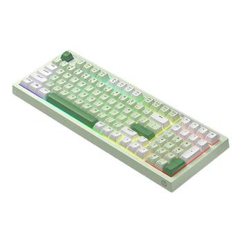 Hp k300 keyboard has a wired mechanical feel and good looks