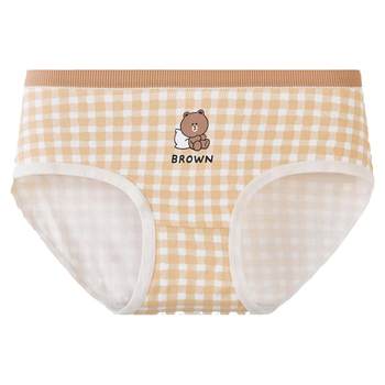 Sanfu low-waist antibacterial cotton bottom crotch underwear ສໍາລັບເດັກຍິງກາຕູນຍີ່ປຸ່ນງາມເຄິ່ງ boxer ສັ້ນສໍາລັບແມ່ຍິງ 471815