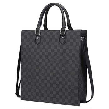 Vertical travel briefcase document bag business
