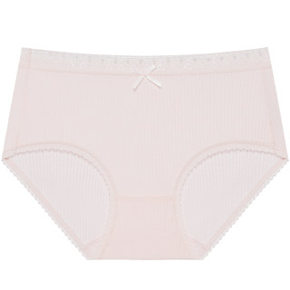 100%全棉高腰内裤女士A类纯棉收腹肤白色不勒腿不起球透气不夹臀