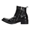Fashanya Goodyear handmade horse leather shoes Chelsea boots
