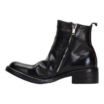 Fashanya goodyear handmade horse leather shoes chelsea boots