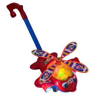 Children's push airplane toddler toy treasure