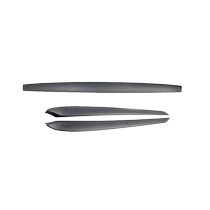 24 Tesla model Y center console decorative strips door panel patches interior modification accessories