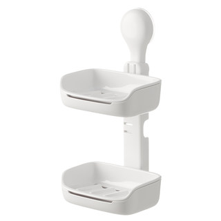 Lazy corner suction cup soap dish soap dish