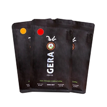 (self-employed) GERA yega snow fi 250 gr willpower deep baker Ethiopian coffee powder without grinding powder