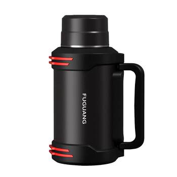 Fuguang thermos kettle ຄວາມອາດສາມາດຂະຫນາດໃຫຍ່ໃນຄົວເຮືອນ thermos ສະແຕນເລດ kettle ການເດີນທາງກາງແຈ້ງໃຫມ່ kettle thermos ກະຕຸກເກັບຮັກສາເຢັນລົດ