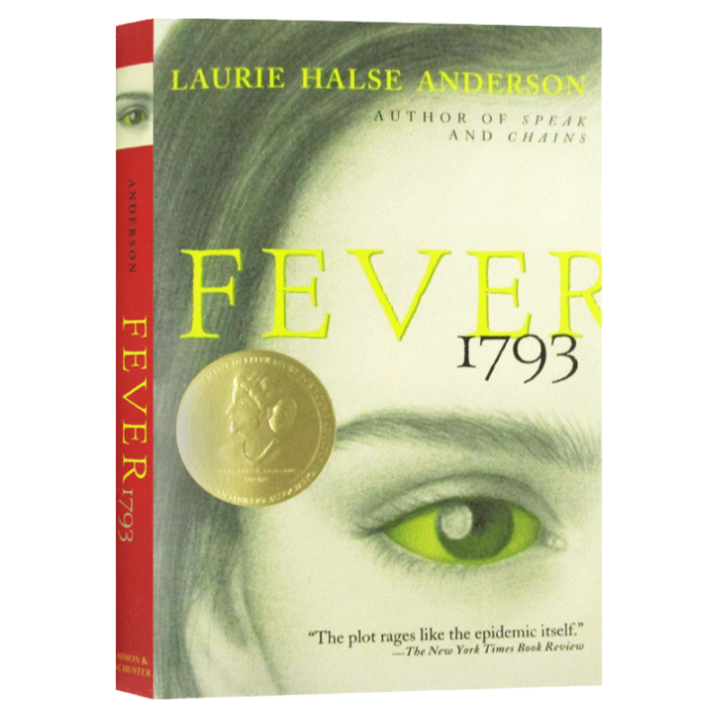 Fever 1793 黄热病1793 英文原版 文学小说 劳丽安德森 Laurie Halse Anderson 儿童青少年读物