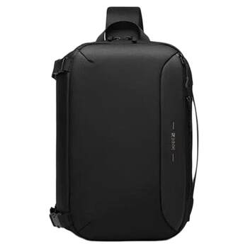 Leastat new chest bag large capacity 14-inch crossbody bag